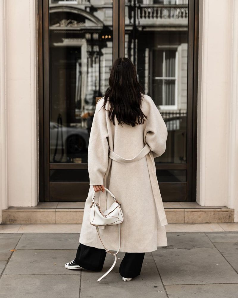 & Other Stories Wool Belted Coat