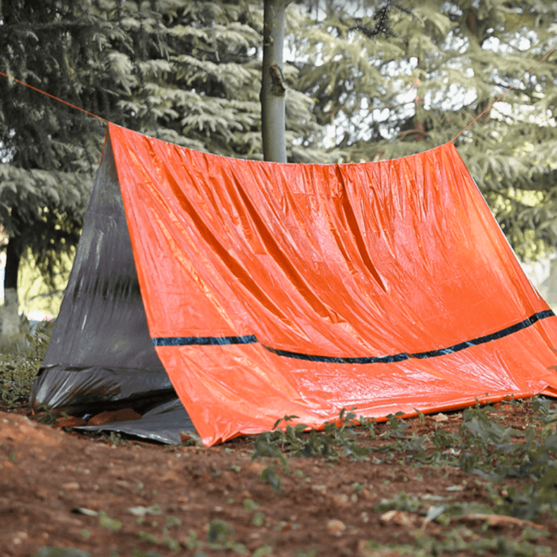 Emergency shelter (bivy, space blanket, tarp)