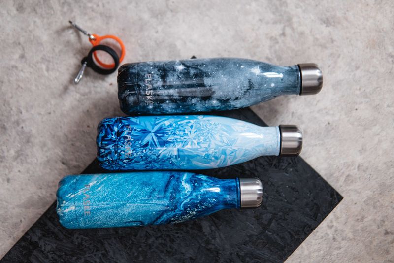 Extra water + a freeze-resistant plan (insulated bottle / hot drink)