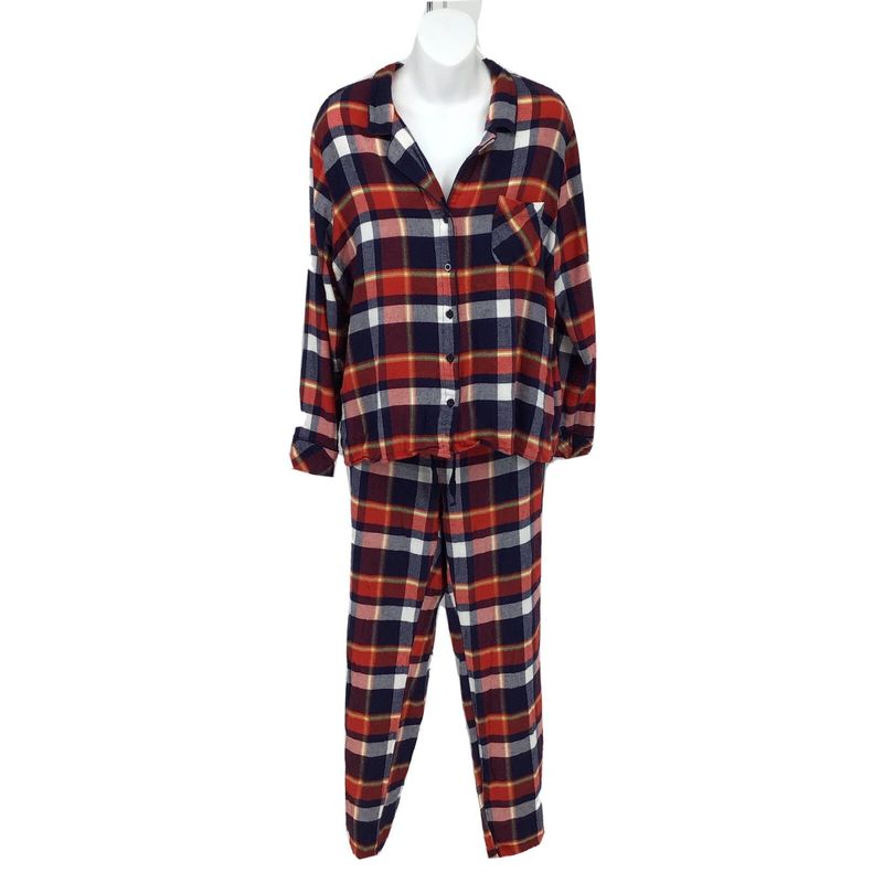 Nordstrom Plaid Cotton-Blend Flannel Pajamas