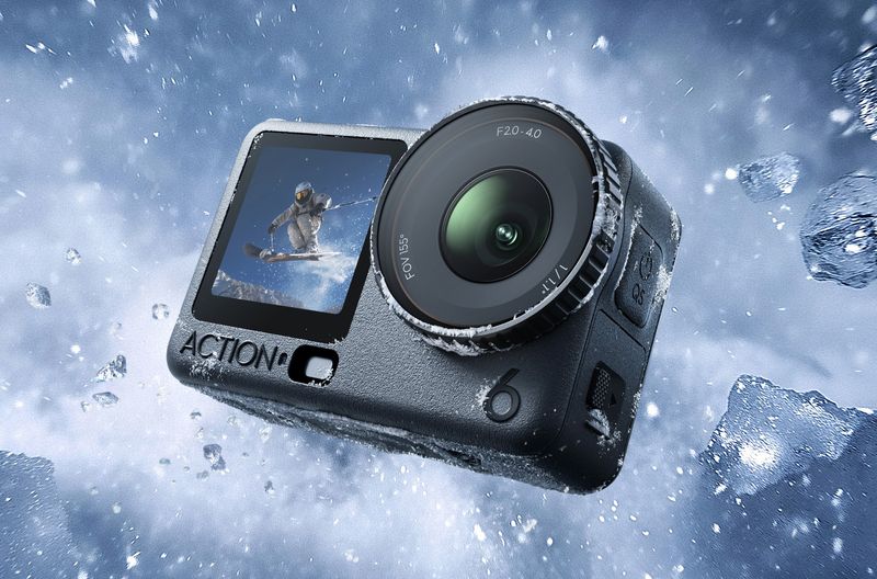 DJI Osmo Action 6 – Best Waterproof Cam for Low-Light Video