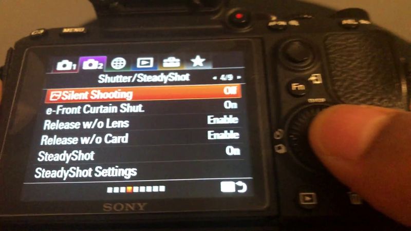 Silent Shooting Mode