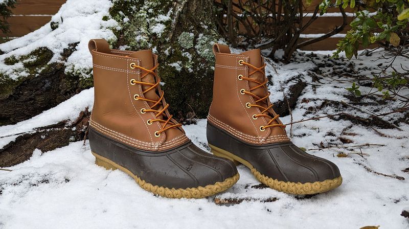 L.L.Bean Insulated Leather Snow Boot