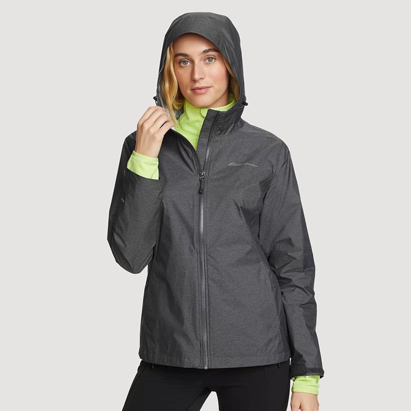 Eddie Bauer Cloud Cap Waterproof Packable Hooded Rain Jacket