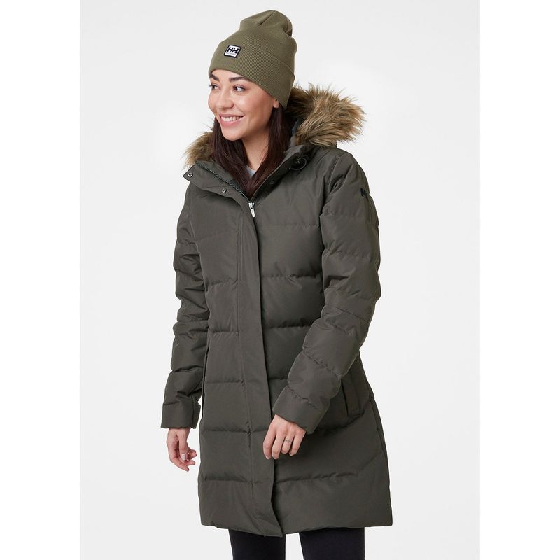 Women's Aden Down Parka – Long, Feminine & Storm-Friendly