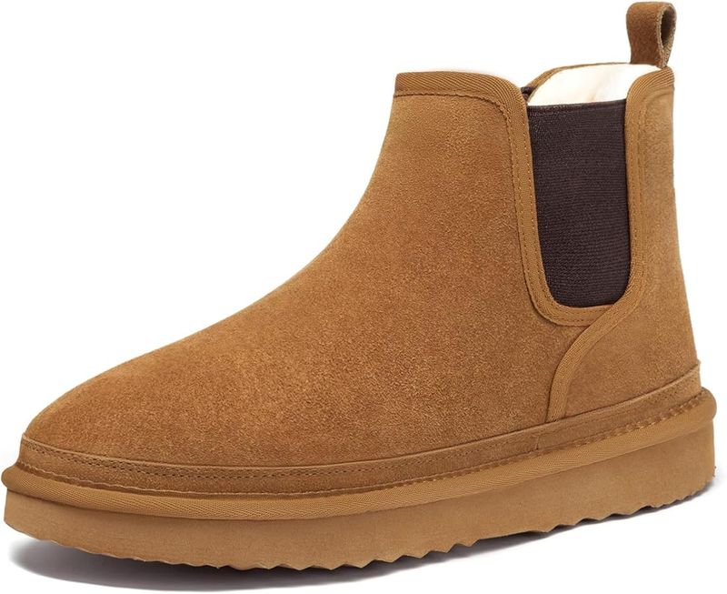Chelsea-Style Waterproof Snow Boots