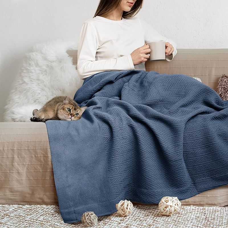 Organic Cotton Travel Blanket