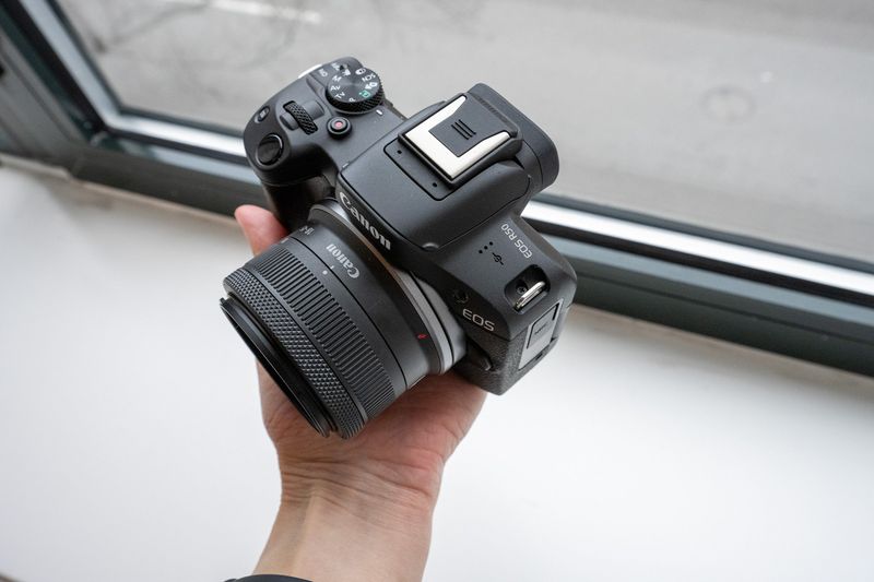 Canon EOS R50 with RF-S 18-45mm