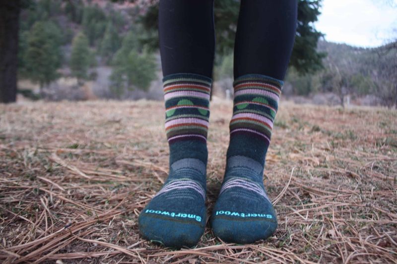 Smartwool Merino Wool Hiking Socks and Buff Neck Gaiter