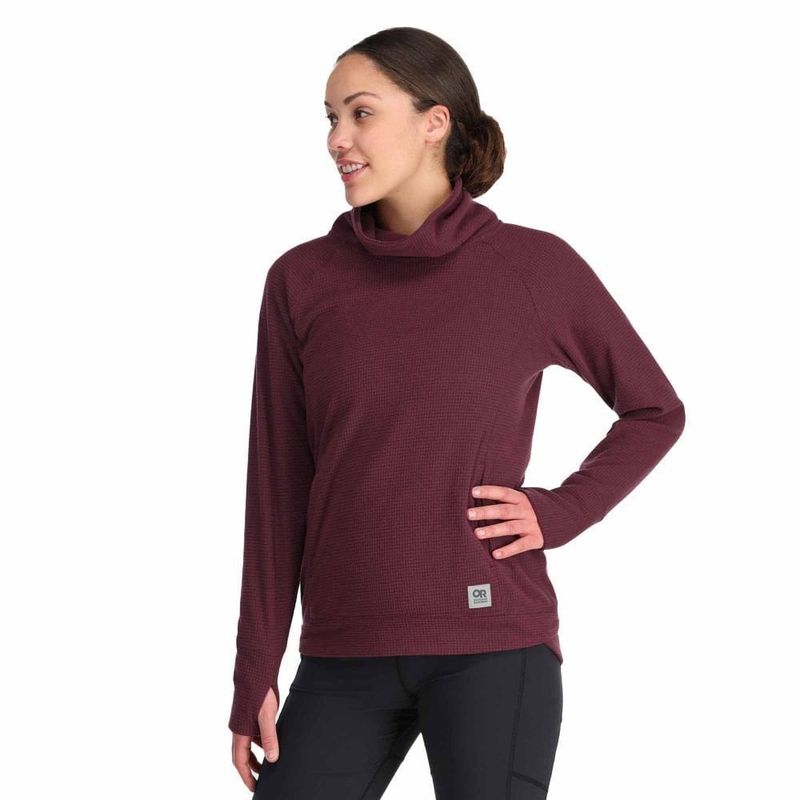 Outdoor Research Trail Mix XT Cowl Pullover - Cozy Pullover With Smart Tech