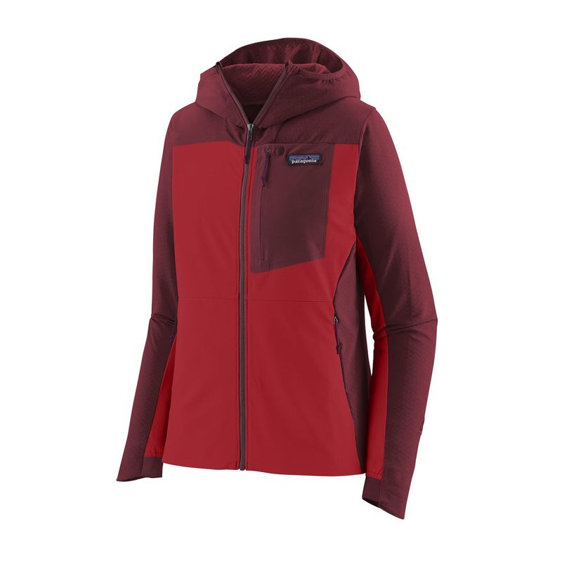 Patagonia R1 CrossStrata Hoody - Weather-Resistant Active Fleece