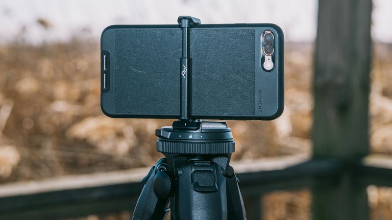 Compact Travel Tripod With Phone Mount