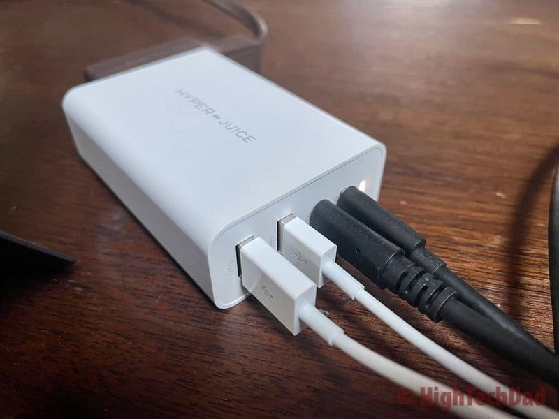 HyperJuice 100W GaN USB-C Charger — High-wattage multi-port