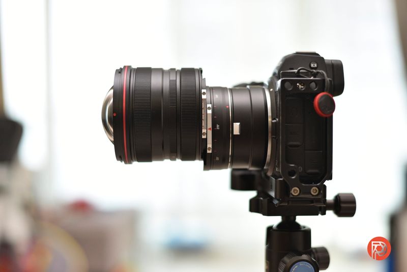 Ultra-Wide Tilt and Zero-Distortion Lenses