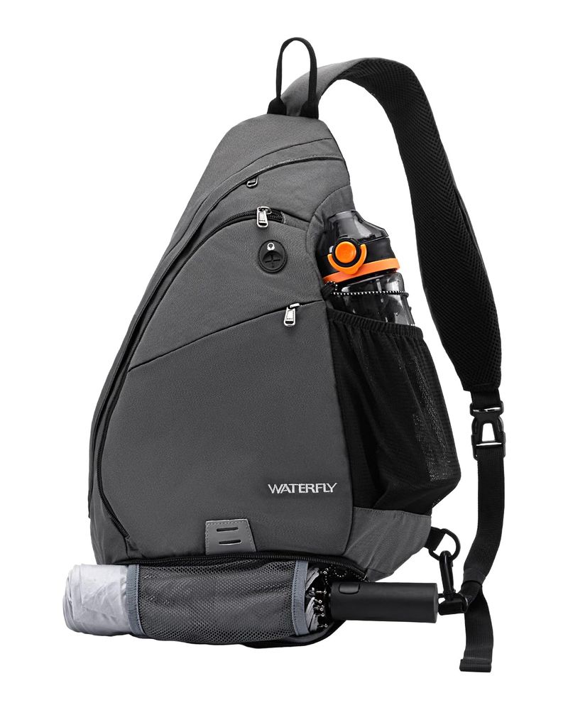 Waterfly Crossbody Sling Backpack – Compact Crowd-Navigator