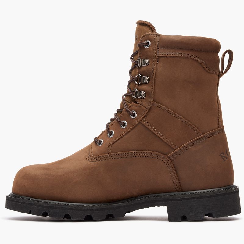 Rocky Men’s Ranger Steel-Toe Insulated Work Boots