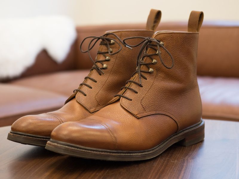 Meermin Shearling-Lined Leather Boot