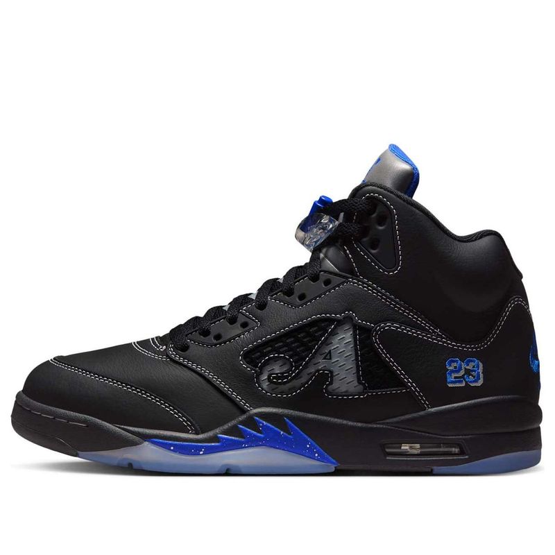 Awake NY x Air Jordan 5 Black/Racer Blue (Aug. 30, 2025)