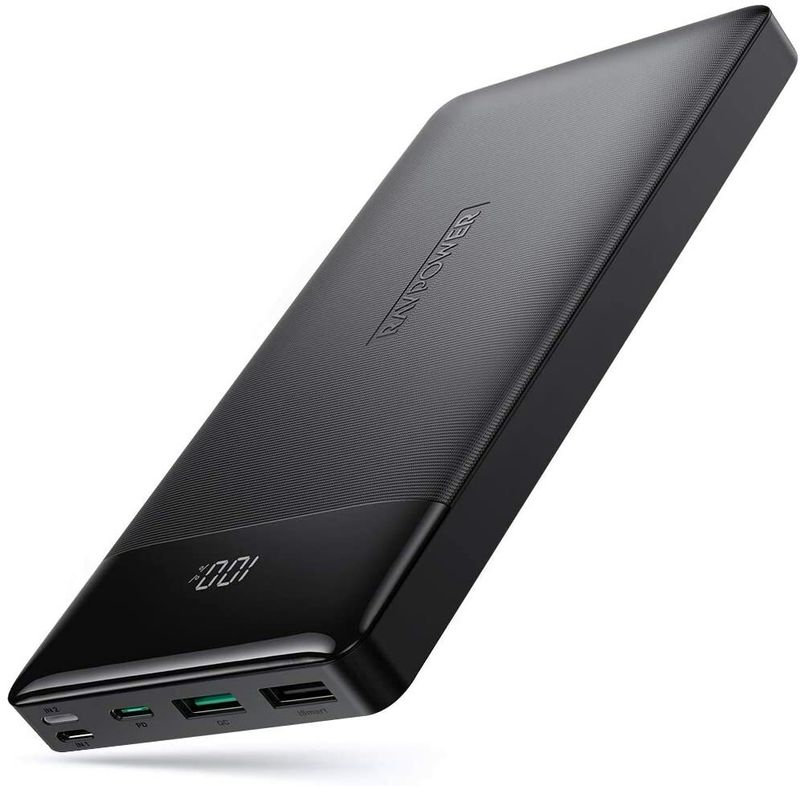 RAVPower 20,000mAh USB-C Power Bank - Balanced mid-range pick