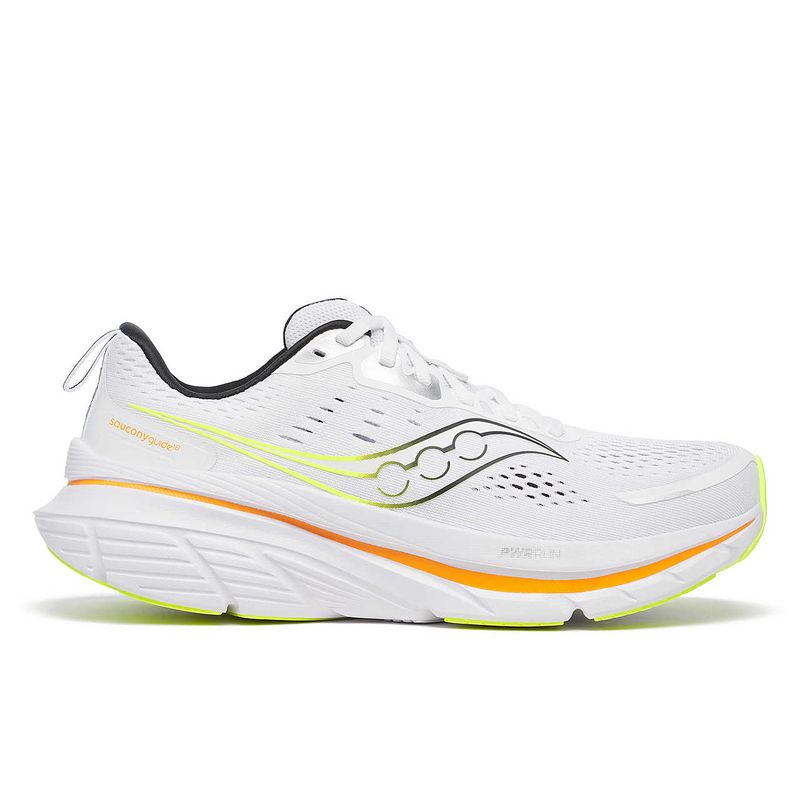 Saucony Guide 18 (stability + 'cradled' feel for smoother steps)