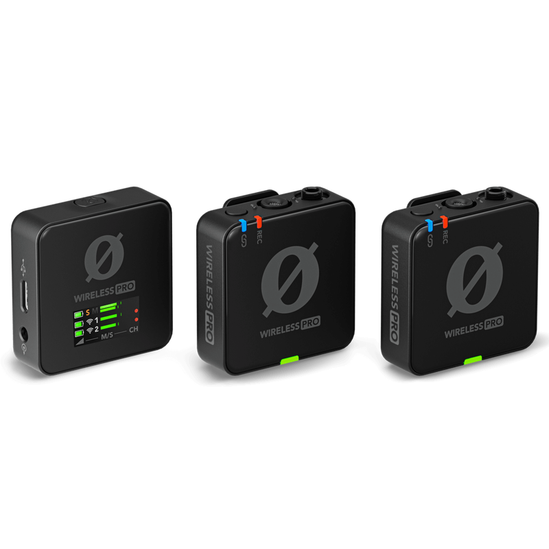 RØDE Wireless PRO - pro-grade compact kit with 32-bit float and timecode