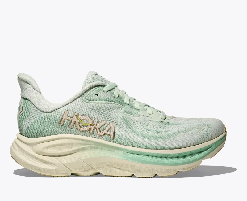 HOKA Clifton 10 (lighter plush cushioning with a travel-friendly ride)