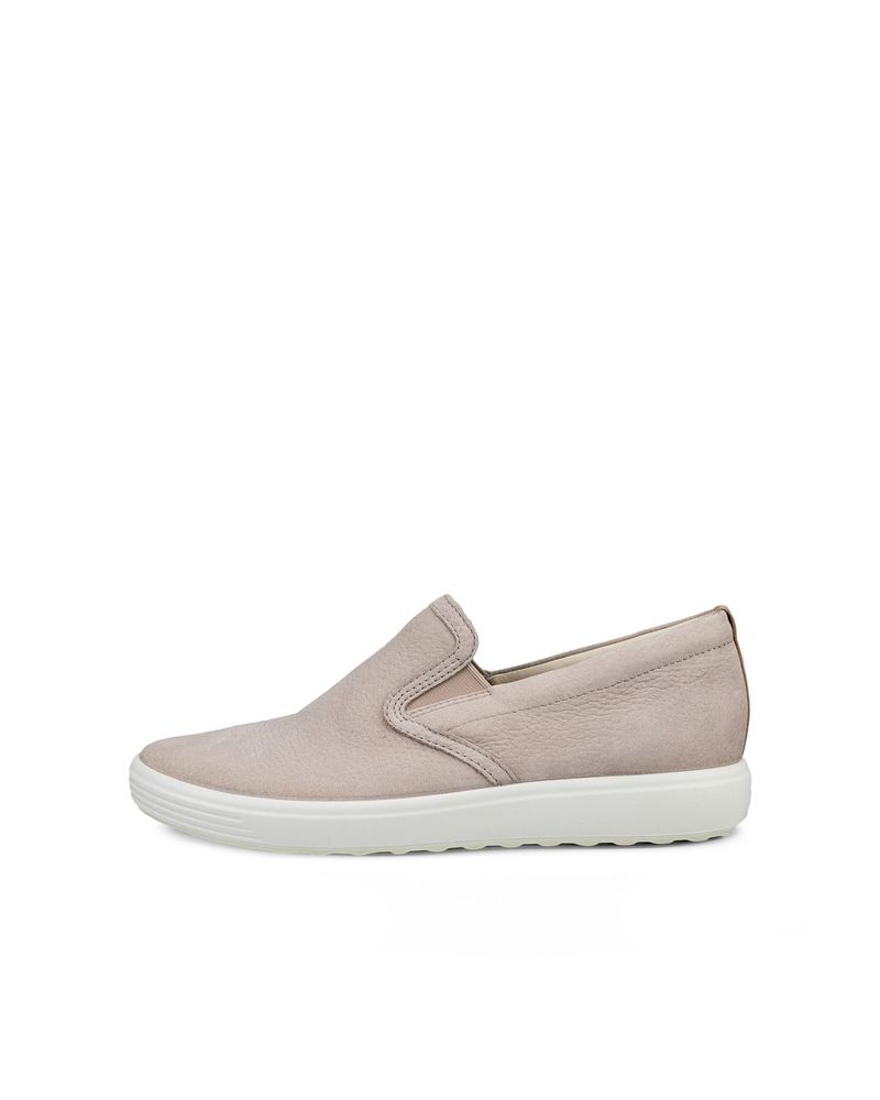 ECCO Soft 7 Slip-On (Sleek, stable everyday leather slip-on)
