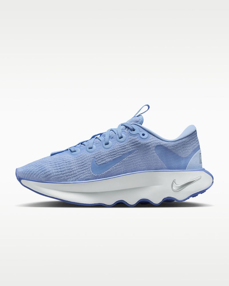 Nike Motiva (rocker + high cushioning for walking-focused comfort)