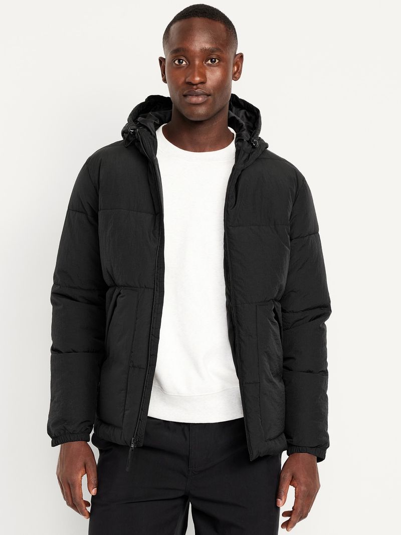 Old Navy Frost-Free Water-Resistant Hooded Puffer Jacket