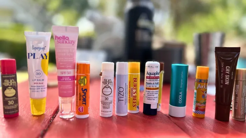 Travel-Size Moisturizer and Lip Balm