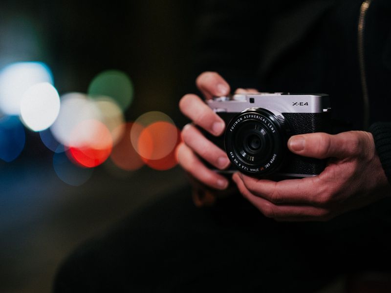 Fujifilm X-E4 (with 27mm lens)