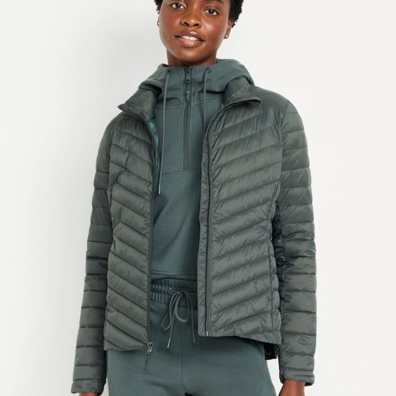 Old Navy Water-Resistant Narrow-Channel Nylon Puffer Jacket