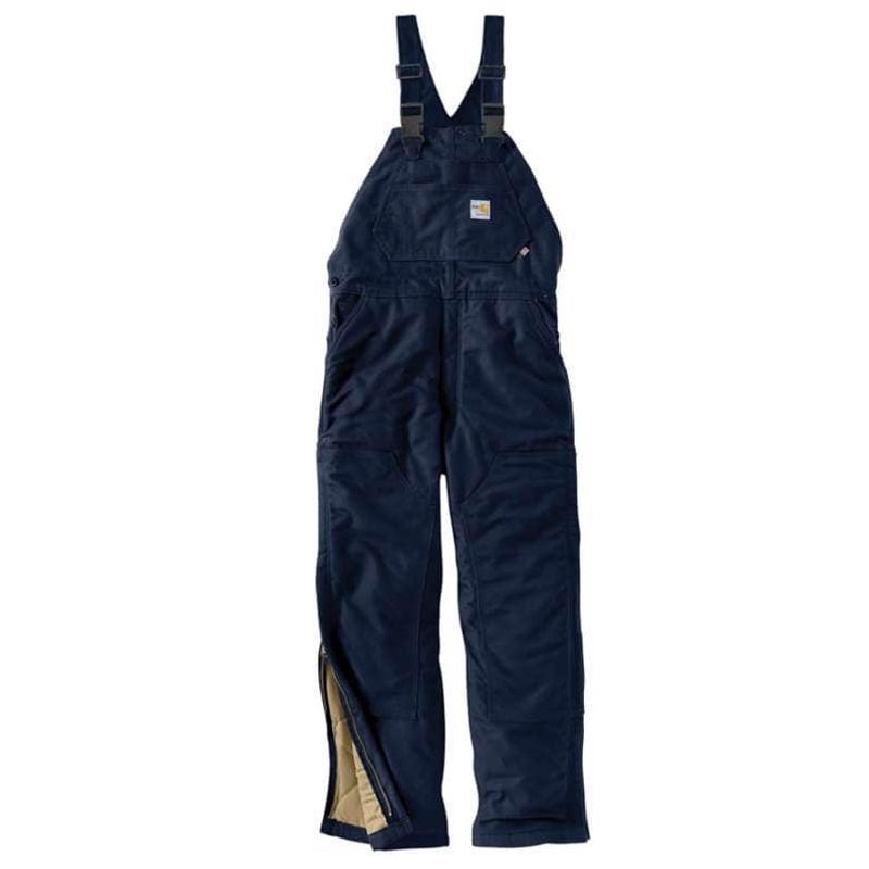 Carhartt Quilted-Lined Duck Bib Overalls