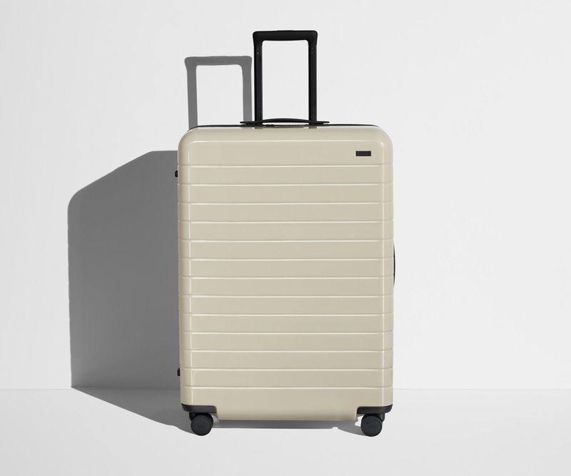 Away The Large (Checked) + Away's Lifetime Limited Luggage Warranty