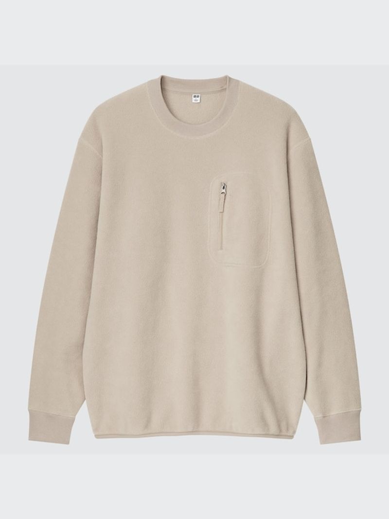 Uniqlo Fleece Long-Sleeve Pullover