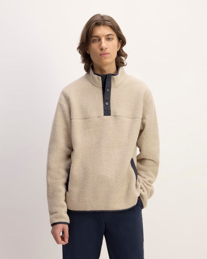 Everlane ReNew Fleece Pullover