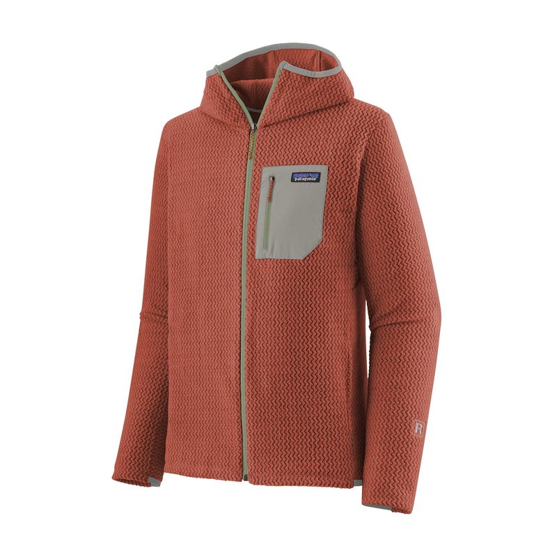 Patagonia R1® Air Full-Zip Hoody (Compressible fleece midlayer that breathes)