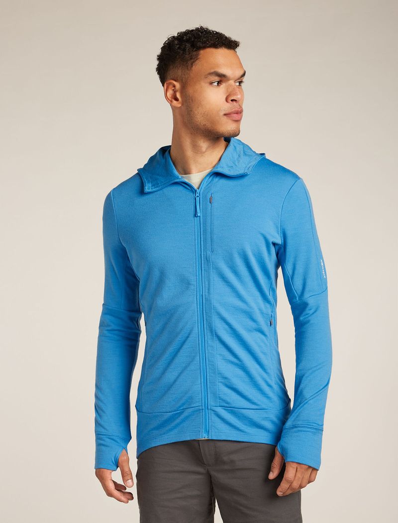 icebreaker Merino 260 Quantum III Long Sleeve Zip (Warm merino midlayer that travels clean)