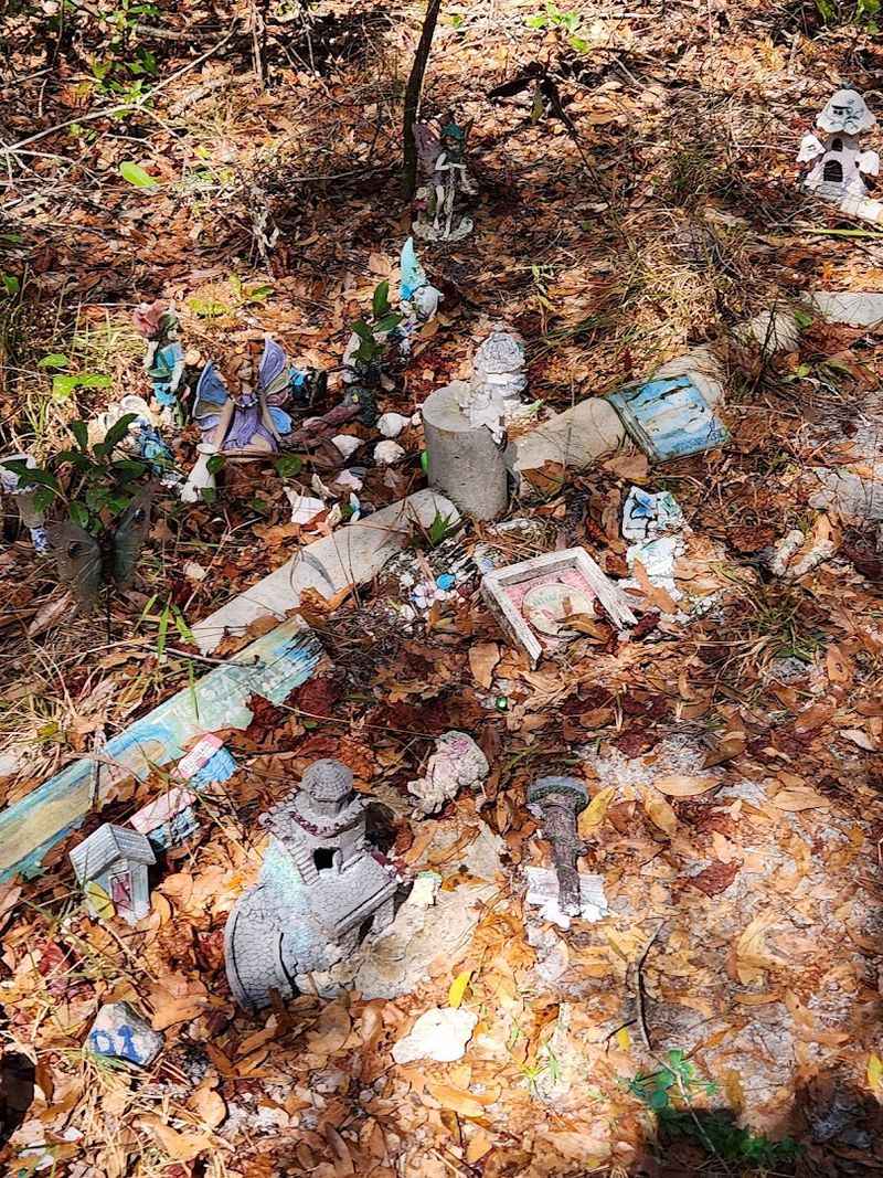 The heartfelt memorial side of the park
