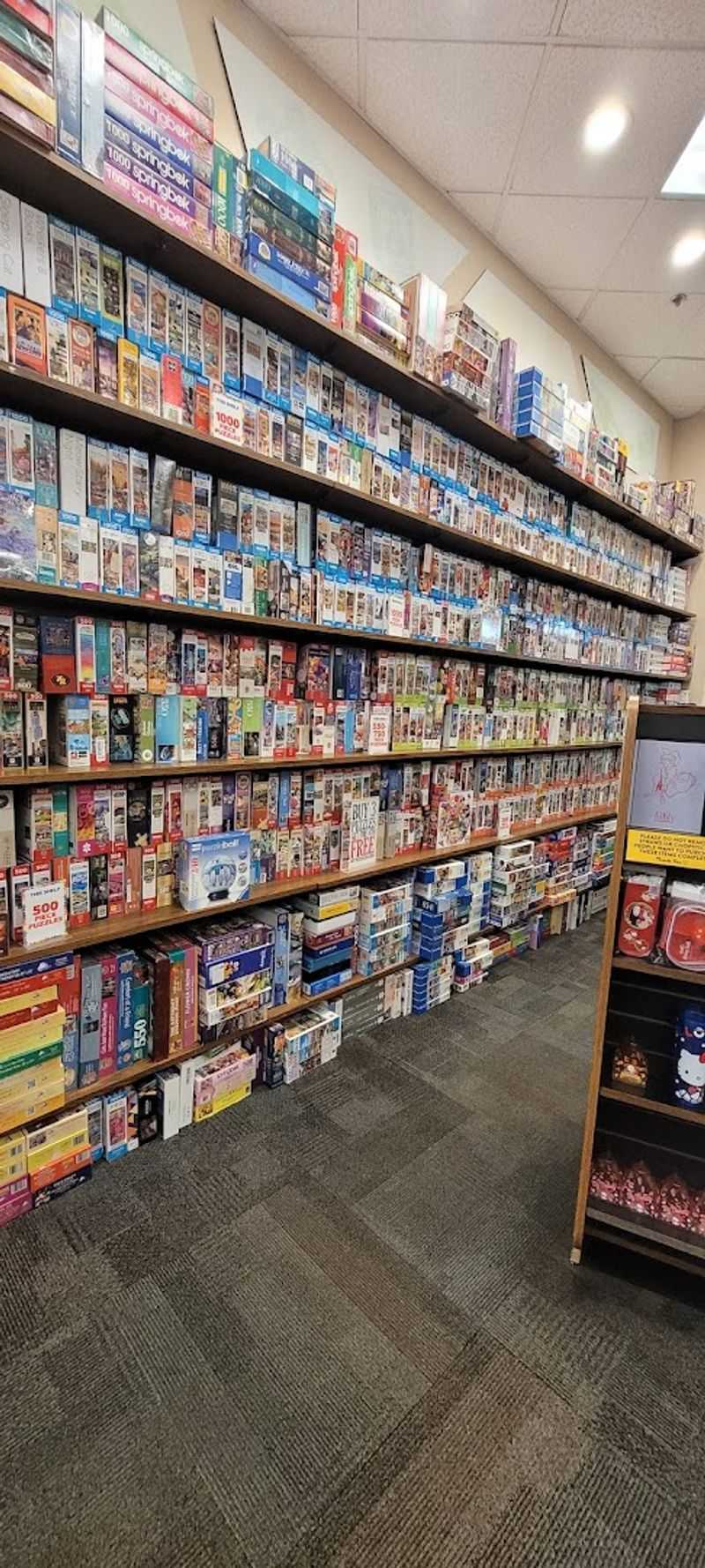Game lovers can browse for hours