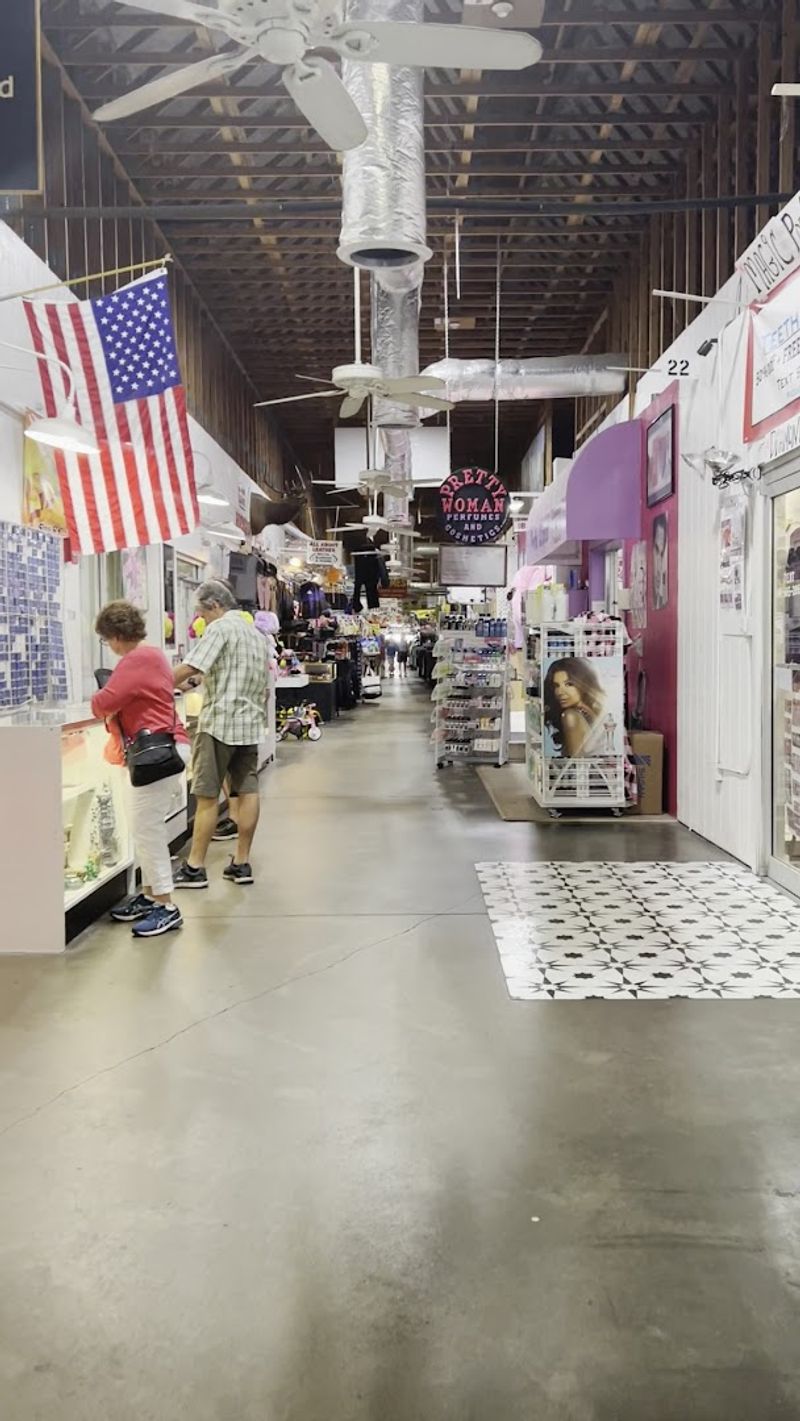 A huge mix of vendors under one roof