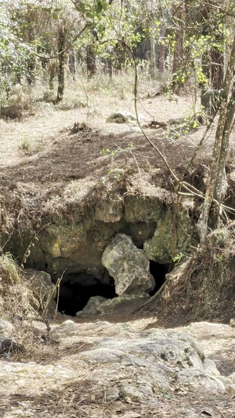 What the trail to the caves is really like