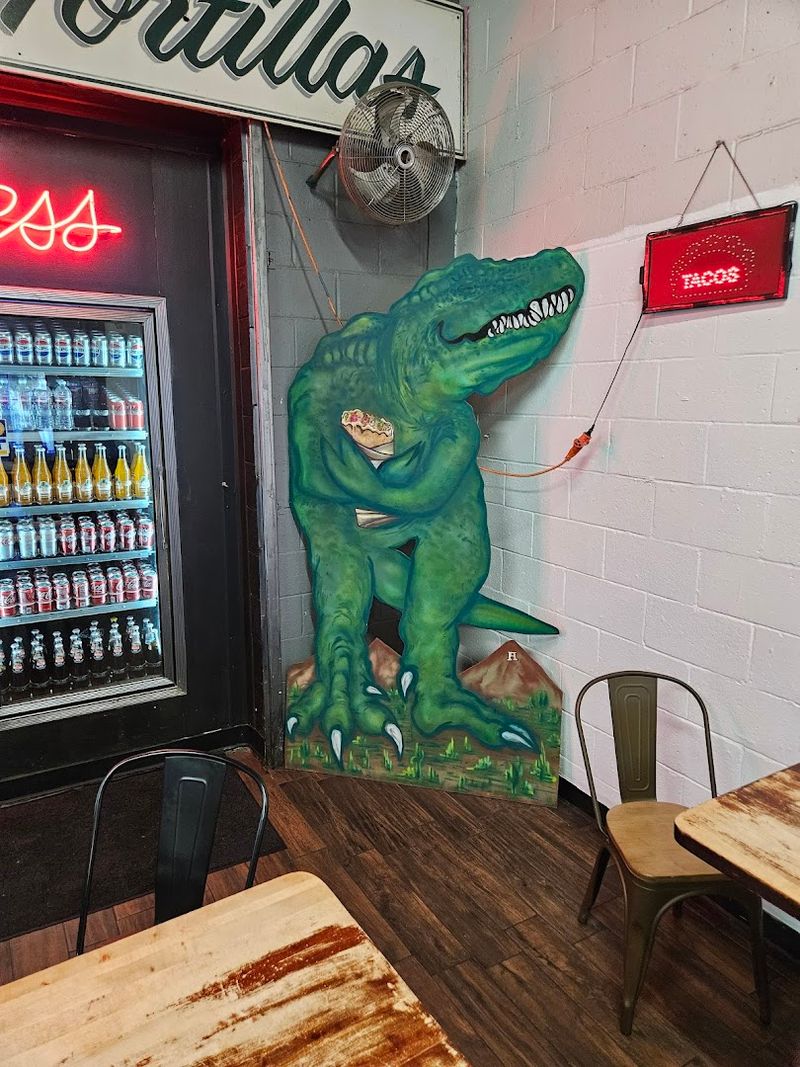 A Dinosaur-Themed Spot With Serious Personality