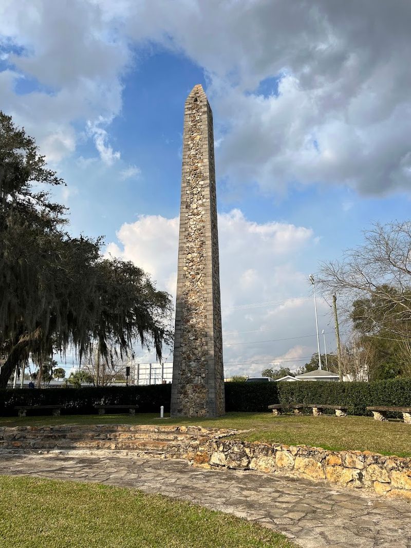 A Stunning Obelisk Hidden Among the Gardens Like a Secret Monument A Stunning Obelisk Hidden Among the Gardens Like a Secret Monument