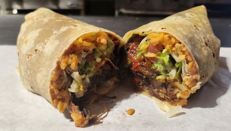 Battered and Fried Cauliflower Burrito — A True Fan Favorite