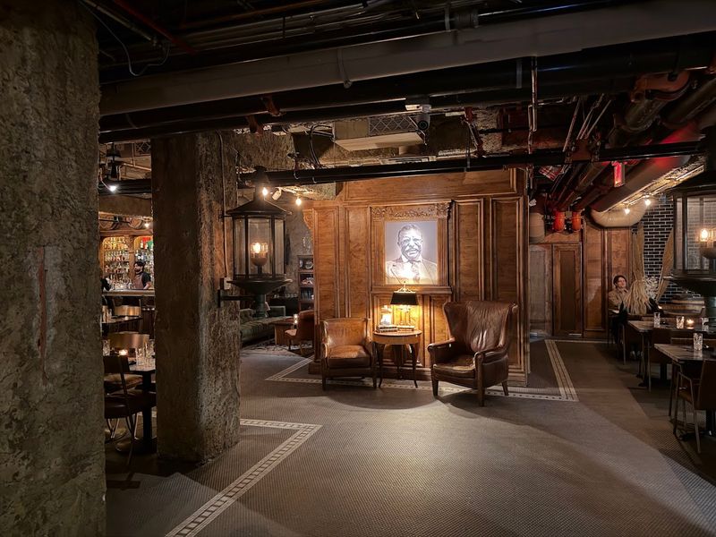 The Secret Elevator Entrance That Sets the Mood
