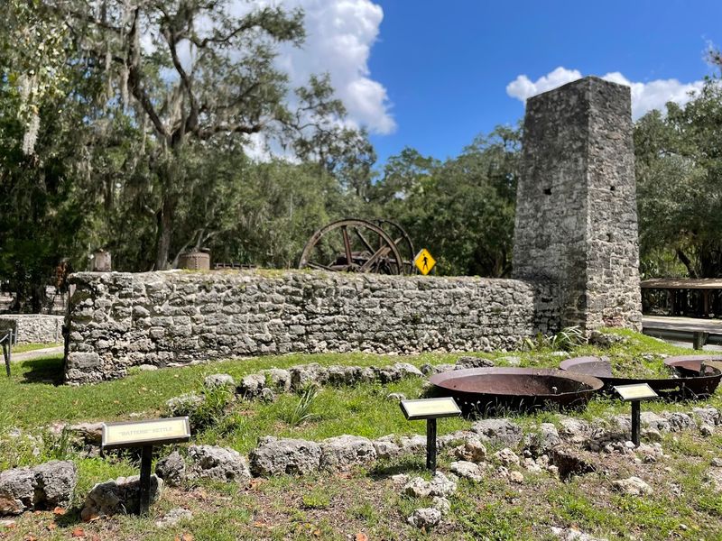 Yulee Sugar Mill Ruins Historic State Park - Homosassa, Florida Yulee Sugar Mill Ruins Historic State Park - Homosassa, Florida