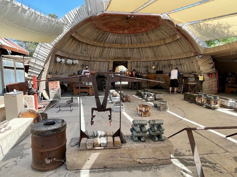 A Working Forge and Kilns Hidden in Plain Sight