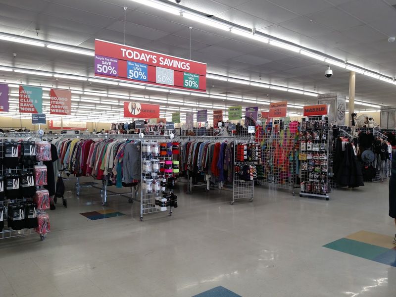 Clothing Organized by Size for Easy Shopping