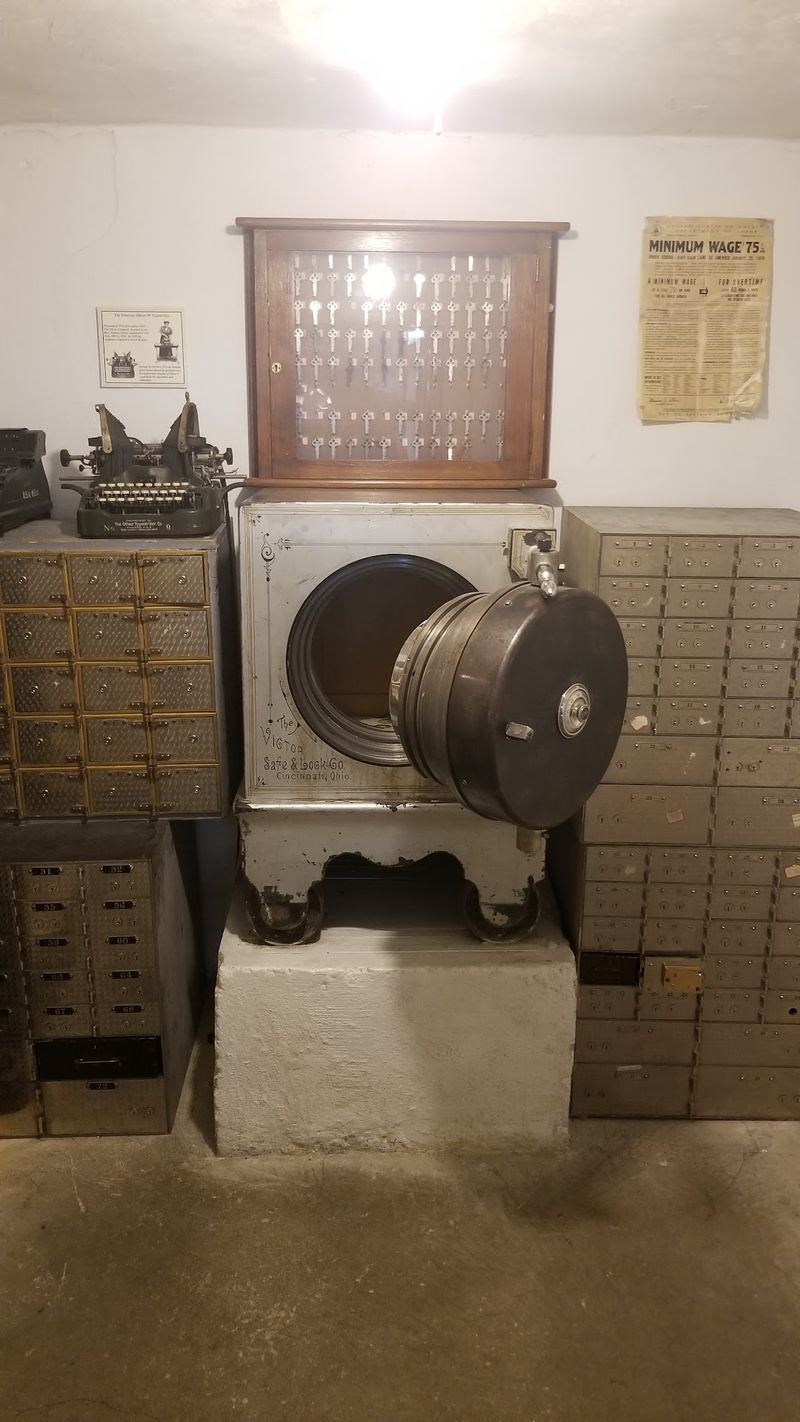 A Bank Vault Frozen In Time A Bank Vault Frozen In Time
